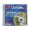 Диск CD-R 700МБ 52x Verbatim 43536 LightScribe 