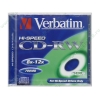 Диск CD-RW 700МБ 8x-12x Verbatim 43147 