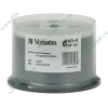 Диск DVD+R 4.7ГБ 16x Verbatim 43447 Thermal Printable пласт.коробка, на шпинделе (50шт./уп.) 