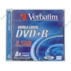 Диск DVD+R DL 8.5ГБ 8x Verbatim 43540 AdvancedAzo 