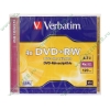 Диск DVD+RW 4.7ГБ 4x Verbatim 43228 