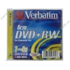 Диск DVD+RW 8см 1.4ГБ 1x-4x 30min Verbatim 43564 