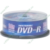 Диск DVD-R 4.7ГБ 16x Verbatim 43538 Photo Printable пласт.коробка, на шпинделе (25шт./уп.) 
