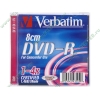Диск DVD-R 8см 1.4ГБ 1x-4x 30min Verbatim 43509 