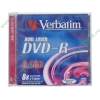 Диск DVD-R DL 8.5ГБ 8x Verbatim 43595 AdvancedAzo 