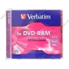 Диск DVD-RAM 4.7ГБ 5x Verbatim 43528 