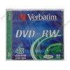 Диск DVD-RW 4.7ГБ 4x Verbatim 43485 
