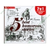 Аудиокнига Твэн М. "5 лучших юмористических рассказов", рус.+англ. (MP3, 1CD, DJ-pack) 
