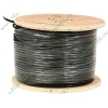 Кабель FTP 5E кат. "TelecomCu", TC1000C5EN(CU) Outdoor Solid, с тросом (305м) 
