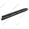 Патч-панель 19" RM 24 порта RJ-45 6 кат. 