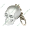 Накопитель USB flash 8ГБ Jet.A "Skull", серебр. (USB2.0) 