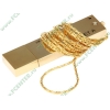 Накопитель USB flash 8ГБ Jet.A "U210", золотистый (USB2.0) 