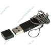 Накопитель USB flash 8ГБ Jet.A "U210 Alume", черный (USB2.0) 