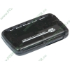 Устройство чтения карт памяти CF/MD/SM/xD/MMC/SD/MS CYBER "CR-0009K", внешн., черный (USB2.0) (ret)