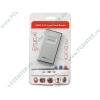 Устройство чтения карт памяти CF/MD/xD/MMC/SDHC/miniSD/microSD/MS/M2 CYBER "CR-0095A, внешн., серебр.-черный (USB2.0) (ret)