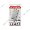 Устройство чтения карт памяти CF/MD/xD/MMC/SDHC/miniSD/microSD/MS/M2 CYBER "CR-0095A, внешн., серебр.-черный (USB2.0) (ret)