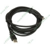 Кабель USB2.0 соединительный USB A-miniB, экранированный (3.0м) 