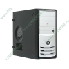 Корпус Miditower IN-WIN "IW-C589T2", ATX, черно-серебр. (450Вт) 