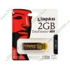 Накопитель USB flash 2ГБ Kingston "DataTraveler 101" DT101Y/2GB, желтый (USB2.0) 