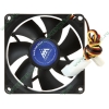 Вентилятор GlacialTech "GlacialStars IceWind 8025" d80мм, 1700об./мин. (питание от мат.платы и разъема питания ATA HDD) (oem)