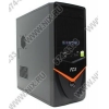 Miditower FOX <5826BO+CR> Black-Orange ATX 400W (24+4+6пин)