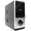Miditower FOX <6908BS> Black-Silver ATX 400W (24+4+6пин)
