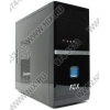 Minitower FOX <6806BS> Black-Silver microATX 400W (24+4+6пин)