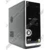 Miditower FOX <5833BS+CR> Black-Silver ATX 400W (24+4+6пин)
