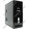 Miditower FOX <5825ABK+CR> Black ATX 400W (24+4+6пин)