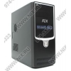 Miditower FOX <5822BS> Black-Silver ATX 400W (24+4+6пин)