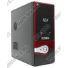 Miditower FOX <5810BR+CR> Black-Red ATX 400W (24+4+6пин)