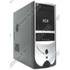 Miditower FOX <5806BS> Black-Silver ATX 400W (24+4+6пин)