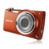 Фотоаппарат Samsung ST5500 оранжевый 14Mpix 1/2.3" 7x 3.7" сенсорный LCD SDHC 720p Wi-Fi Bluetooth (EC-ST5500BPORU)