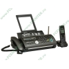 Факс Panasonic "KX-FC278RUT" на обычной бумаге + радиотрубка DECT, с опред.номера, с автоотв., титан 