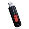 Флеш Диск Transcend 4Gb Jetflash 500 TS4GJF500 USB2.0 черный/красный