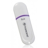 Флеш Диск Transcend 8Gb Jetflash 330 TS8GJF330 USB2.0 белый/фиолетовый