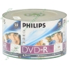 Диск DVD-R 4.7ГБ 16x Philips "DM416U50F" Printable (50шт./уп.) (oem)