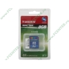 Карта памяти 8ГБ Transcend "TS8GSDHC6" SecureDigital Card HC Class6 