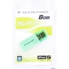 Внешний накопитель 8GB USB Drive <USB 2.0> Silicon Power Helios 101 Green (SP008GBUF2101V1N)