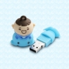 Внешний накопитель 8GB USB Drive <USB 2.0> Silicon Power Unique 520 Blue (SP008GBUF2520V1B)