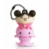 Внешний накопитель 8GB USB Drive <USB 2.0> Silicon Power Unique 520 Pink (SP008GBUF2520V1P)