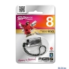 Внешний накопитель 8GB USB Drive <USB 2.0> Silicon Power Touch 850 Titanium (SP008GBUF2850V1T)