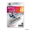 Внешний накопитель 8GB USB Drive <USB 2.0> Silicon Power Ultima II Silver I-series (SP008GBUF2M01V1S)