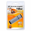 Внешний накопитель 16GB USB Drive <USB 2.0> Silicon Power Ultima 150 Gray Blue (SP016GBUF2150V1G)