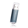 Внешний накопитель 16GB USB Drive <USB 2.0> Silicon Power Ultima II Titanium Blue I-series Readyboos (SP016GBUF2M01V1B)