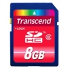 Карта памяти SDHC 8Gb Transcend Class2 (TS8GSDHC2)