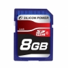 Карта памяти SDHC 8Gb Silicon Power Class2 (SP008GBSDH002V10)