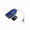 Карта памяти Micro Secure Digital 1Gb Silicon Power + USB reader (SP001GBSDT000V70)