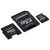 Карта памяти MicroSDHC 4GB Kingston Class4 + 2 Adapters <SDC4/4GB-2ADP>
