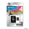 Карта памяти MicroSDHC 4GB Silicon Power Class6 + 1 Adapter (SP004GBSTH006V10-SP)